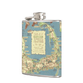  kaart voor kabeljauw (1940) heupfles (Links)