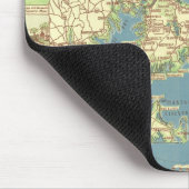  kaart voor kabeljauw (1940) muismat (Hoek)