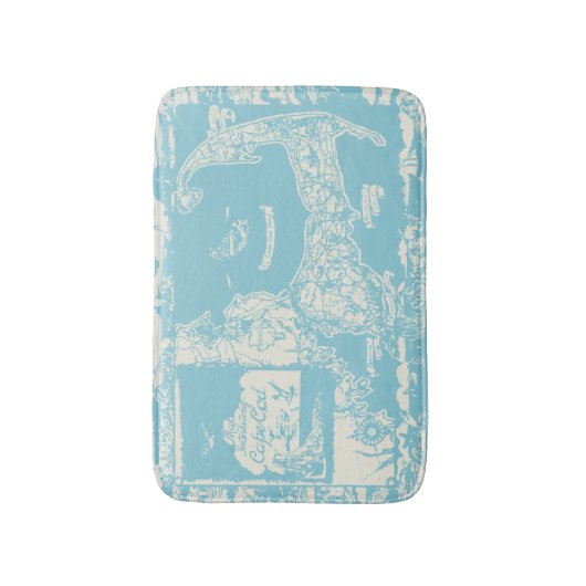  kaart voor kabeljauw badmat (Voorkant Verticaal)