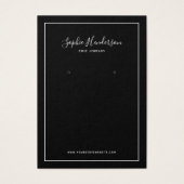 Kaart voor kalligrafie en aangepaste kleurenweerga (Voorkant)