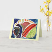 Kaart voor kamermuziek (Gele Bloem)