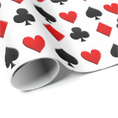 Kaart voor kansspelen cadeaupapier (Rol Hoek)