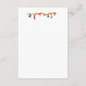 Kaart voor kerstboomblaasjes (Achterkant)