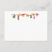 Kaart voor kerstboomblaasjes (Achterkant)