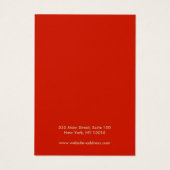 Kaart voor kerstcadeauscherm (Achterkant)