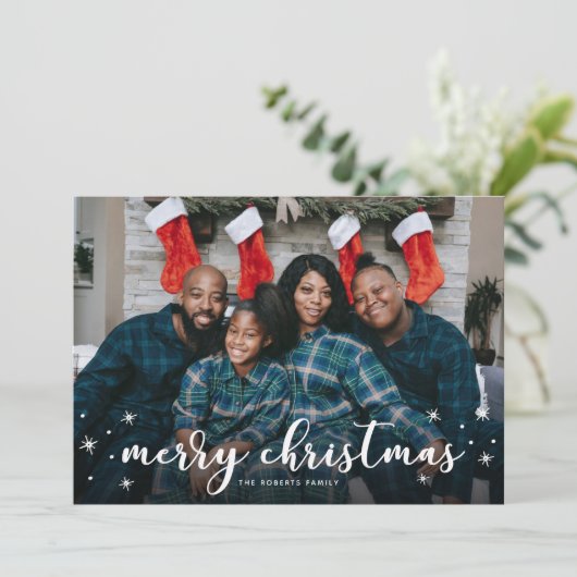 Kaart voor kerstcadeautjes (Staand voorkant)