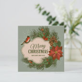 Kaart voor kerstcadeautjes (Staand voorkant)