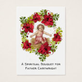 Kaart voor kerstfeest Spirituele Bouquet Prayer vo (Voorkant)