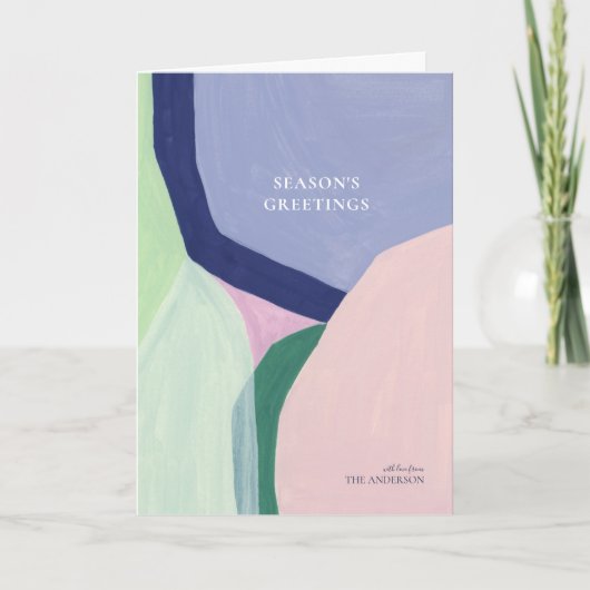 Kaart voor kerstfeestelijke feestdag (Voorkant)