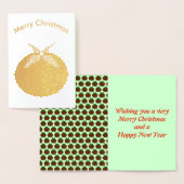 Kaart voor kerstFolie (Display)