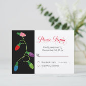 Kaart voor kerstgevechtsweddenschappen (Staand voorkant)