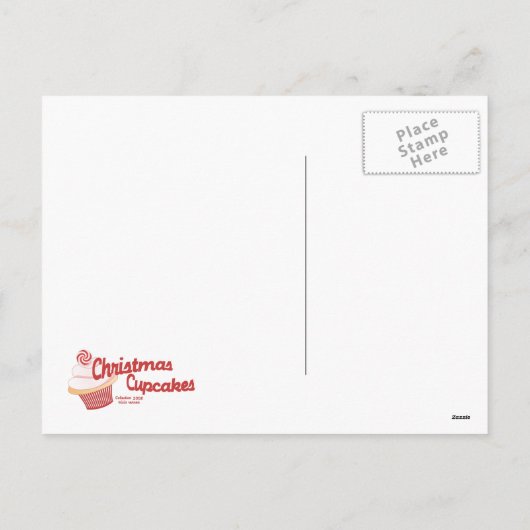 Kaart voor kerstkoekjes mailable Recipe (Achterkant)