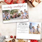 Kaart voor kerstmis | Crazy Wonderful Life