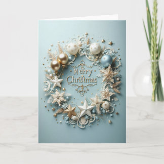 Kaart voor Kerstmis - "Een ë van de scintillant"