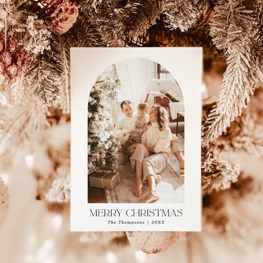 Kaart voor kerstmis | Fotovakantie-Kaart in Archin