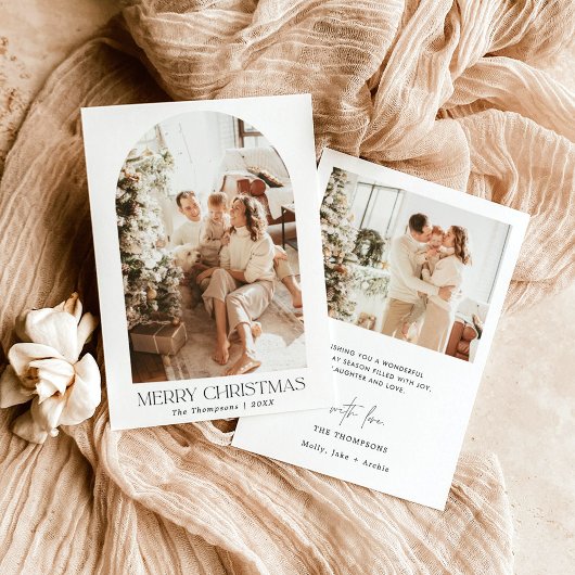 Kaart voor kerstmis | Fotovakantie-Kaart in Archin