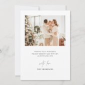 Kaart voor kerstmis | Fotovakantie-Kaart in Archin (Achterkant)