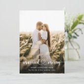 Kaart voor kerstmis met een concert en een prettig (Staand voorkant)