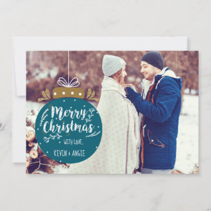 Kaart voor kerstversiering