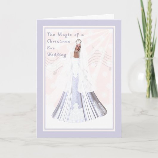 Kaart voor kerstweddenschappen (Voorkant)