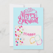 Kaart voor kinderen op de geboorte (Voorkant)