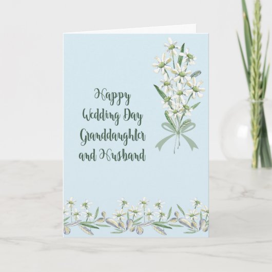 Kaart voor kleindochter en echtgenoot (Voorkant)