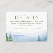 Kaart voor kleine behuizing voor mountainboutbruil (Voorkant)