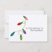 Kaart voor kleurrijke kerstfeestjes voor weduwscha (Achterkant)