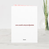 Kaart voor liefdevolle Valentijnse  (Achterkant)