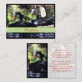 Kaart voor Life Black Swans Enclosure (Voorkant / Achterkant)