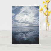 Kaart voor lucht- en watercondoleances (Gele Bloem)