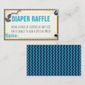 Kaart voor luierspoeling met niestisch Baby shower (Voorkant / Achterkant)