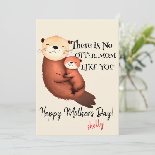 Kaart voor mama | Valentijnsdag Kaart | Geen ander (Staand voorkant)