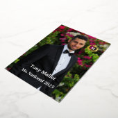 Kaart voor mannelijke optocht (Gedraaid)