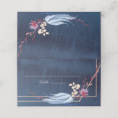 Kaart voor marinekaarten plaatskaartje (Buitenkant ongevouwen)