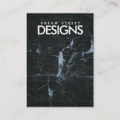 Kaart voor marmer Stone Crystal Earring Display Visitekaartje (Voorkant)