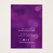 Kaart voor modern Chic jewelry ketting oorring (Achterkant)