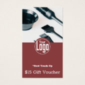 Kaart voor moderne Photo Root Touch-Up Voucher (Voorkant)