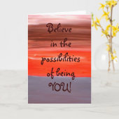 Kaart voor motivatie notities (Gele Bloem)