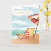 Kaart voor nieuwe avonturen bij pensionering (Gele Bloem)