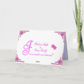 Kaart voor nieuwe babyaankondiging (Achterkant)