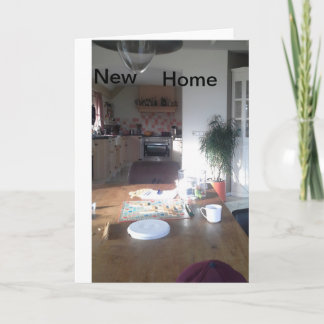 Kaart voor nieuwe huiseigenaars.