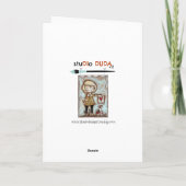 Kaart voor nieuwe mam aanmoedigen (Achterkant)