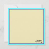 kaart voor 'Nooit verloren hoop' (Achterkant)