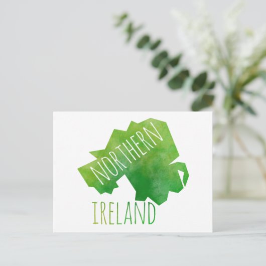 Kaart voor Noord-Ierland (Staand voorkant)