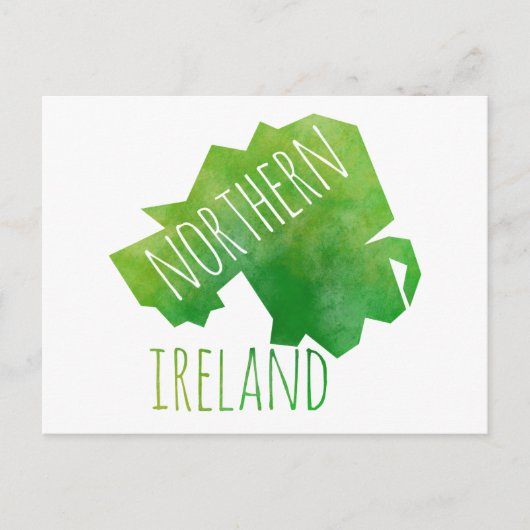 Kaart voor Noord-Ierland (Voorkant)