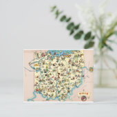  kaart voor Ohio Funny (Staand voorkant)