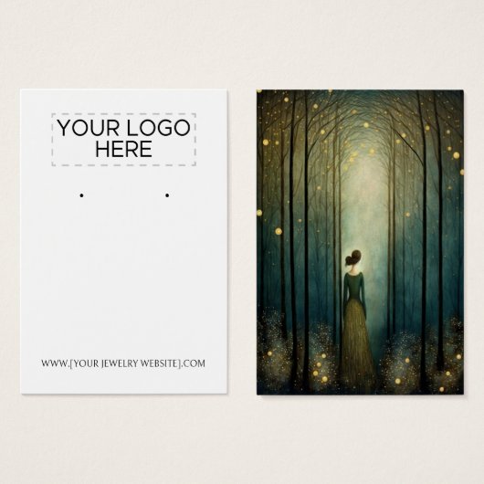 Kaart voor onbewerkte bossen met oorscherm (Voorkant /achterkant)