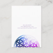 Kaart voor oorscherm ・ Lager van leven/Mandala Visitekaartje (Achterkant)