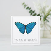 KAART VOOR OPZEGGING VAN BUTTERFLY-RETIMENT-PARTIJ (Staand voorkant)